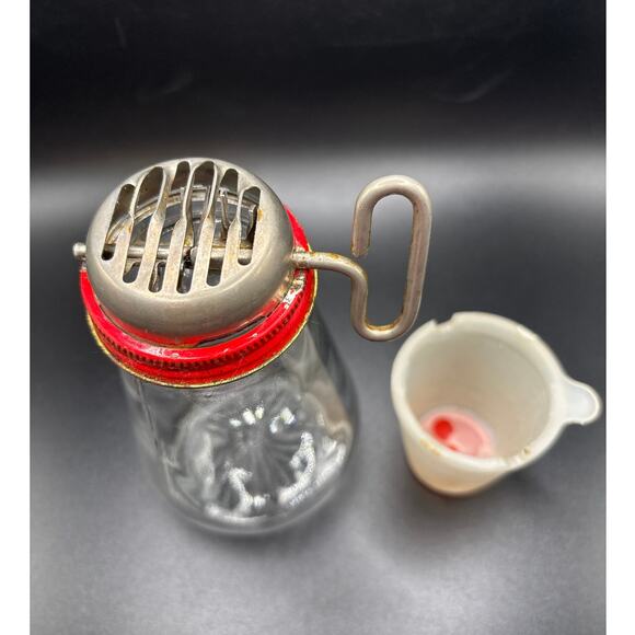 Vintage MCM Nut Herb Grinder Federal Housewares with Measuring Cup Lid 1950s - Picture 4 of 7